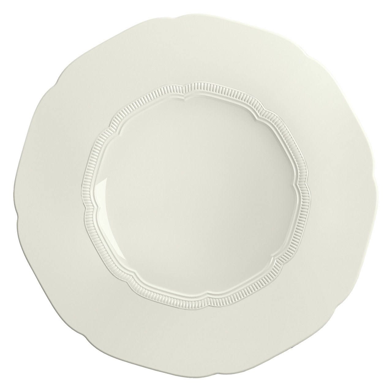 Create, Teller flach mit Fahne Relief ø 293 mm